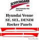 3M Scotchgard Paint Protection Film Pro Series Clear 2020 2021 Hyundai Venue