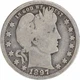1897-O Barber Silver Quarter G Uncertified #411