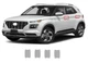For Hyundai Venue 2020-2024 Door Handles Cup Paint Protection Film PreCut PPF