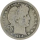 1914-S Barber Silver Quarter AG Uncertified #200