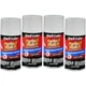 Duplicolor BFM0229 (4-Pack) Perfect Match Aerosol Paint Ford YZ, YO Oxford White