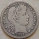 1914-S Barber Quarter 25c VG-F as Pictured L3-2