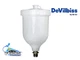 DEVILBISS GRAVITY SPRAY GUN CUP - 568ML (1 PINT) ACETAL CUP - 905204 (GFC-501)