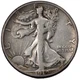 1919-S San Francisco Walking Liberty Half Dollar 50C Very Fine VF+
