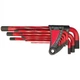 Mayhew Select 45053 Metric Twisted Hex Key Set, 9-Piece 9-Piece, Red/Black