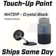 NH731P Crystal Black Metallic - 1 Oz Touch Up Paint Kit w/ Brush for Honda Acura