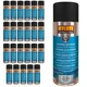 Hycote Colour Aerosol Spray Paint Black VHT Very High Temlperature 400ml x12
