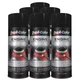 Duplicolor DE1613 (6-Pack), Engine Enamel Paint, Gloss Black, 12 oz Aerosol