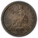 1877 $1 US Silver Trade Dollar - Deep Patina - XF - SKU-B4986