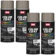 SEM Color Coat Opel Gray Vinyl Spray Auto Paint Aerosol 12 oz. 15803, 4 Pack