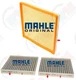 MAHLE OEM Air Filter + CHARCOAL Cabin Filter for BMW 2011-2017 X3 & 2015-2018 X4