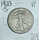 1923-S WALKING LIBERTY SILVER HALF DOLLAR~ VF  ~NICE COIN~