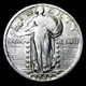 1927-S Standing Liberty Quarter Silver  ---- Nice Details Coin ---- #052U