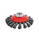 Titan 5 in. Knotted Bevel Wire Wheel