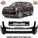 Front Bumper Cover Paintable & Grille Assembly Kit For 2020-2022 Kia Telluride
