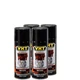 VHT Paint VHTSP187 (4-PACK); Wheel Paint 11oz Aerosol Gloss Black 250&deg;F