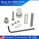 5652 Spray Gun Rebuild Kit w/ Air & Fluid Valve Spring For Iwata WS400 LS400