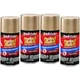 Duplicolor BGM0491 (4-Pack) Perfect Match Aerosol Paint GM WA398E, Metallic Gold