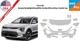 For KIA Niro EV Wave 2023-2025 Front Paint Protection Film PreCut Kit PPF