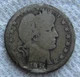 1914-S Barber Silver Quarter Rare Key Date San Francisco Mint Damaged Cleaned
