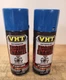 VHT High Temp Paint SP153, Lot of 2 Engine Enamel 11oz, Old Ford Blue free ship!