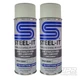 STEEL-IT 1050B Polyurethane Protective Spray  12oz Can Dove Gray 2 Pack