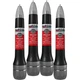 Duplicolor ACC0419 (4-Pack), Scratch Fix Pen Chrysler PR4, Poppy Red / Flame Red