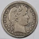 1916-P Barber Quarter.  Fine.  210203