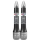 Duplicolor AHA1008 (2-Pack), Scratch Fix for Honda NH797M, Metallic Modern Steel