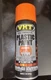 VHT High Temperature Plastic Spray Paint 11oz Orange Fast Dry Automotive Paint
