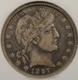 1897-O Barber Quarter 25c NGC Certified VF30 Rev Hologram Label is all but gone