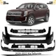 Front Bumper Cover Paintable & Lower Grille Kit For 2020-2022 Kia Telluride