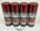 Duplicolor MC200-4 PACK MetalCast RED Anodized Heat Resistant Coat -11oz Aerosol