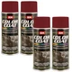 SEM Color Coat Firethorn Red Vinyl Spray Auto Paint Car 12 oz. SEM 15113, 4 Pack