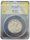 1920-D Walking Liberty Half Dollar VF 20 Details ANACS