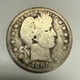 1896-O Barber Silver Quarter G+ Details