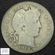 1914 S Barber Silver Quarter 25C (Scarce Key Date!)