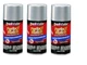 3 Cans-Duplicolor BNS0598 For Nissan Code K12 Silver Mist Aerosol Spray Paint 