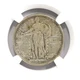 1917 D Type 1 Standing Liberty Quarter NGC AU Details Cleaned
