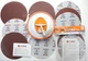 Full Circle Radius 360 Sanding Tool for Drywall  5 x 150 Grit 5X 120 Grit Disks!