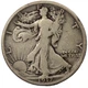 1917-S Reverse Walking Liberty Silver Half Dollar 50c Fine FN F+