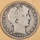 1901-s Barber Half.  VG.   194541