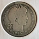 1895-O New Orleans Mint Silver Barber Quarter G+ Condition, full rims both sides