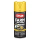 Krylon K01934008 Spray Paint, John Deere Yellow, High-Gloss, Solvent, 12 Oz