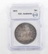 1873 Seated Liberty Trade Dollar Authentic ICG Beautiful Tone *3661