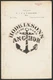 1873 Hodkinsons Anchor Trade Mark Oils M T D S Hodkinson Trademark Registration