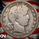 1897 O Barber Quarter A4042