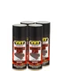 VHT Paint VHTSP201 (4-PACK); Wrinkle Plus 11oz Aerosol Black 350&deg;F Intermittent