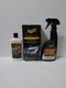 Meguiars Gold Class Carnauba Plus Premium Liquid Wax, Leather Cleaner & PlastX