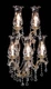 Applique Crystal Classic A 5 Lights Coll. Bga 1414 Design Op
